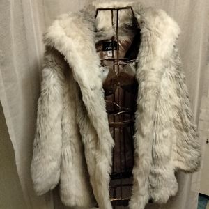 Jordache fur coat